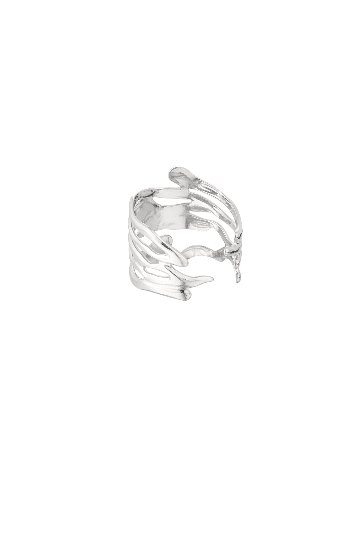 Anillo de acero inoxidable para mujer: un diseño sofisticado y elegante que complementará tus atuendos con estilo. Ideal para ocasiones especiales o para añadir un toque de distinción a tu look diario