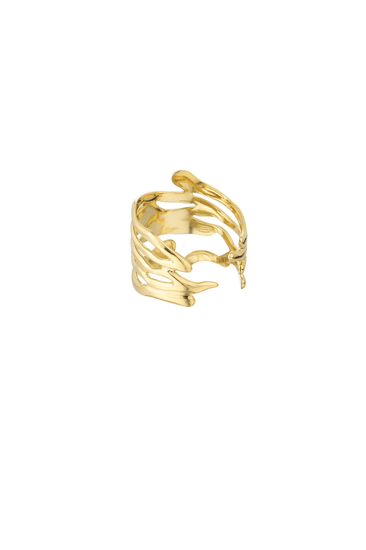 Anillo de acero inoxidable para mujer: un diseño sofisticado y elegante que complementará tus atuendos con estilo. Ideal para ocasiones especiales o para añadir un toque de distinción a tu look diario